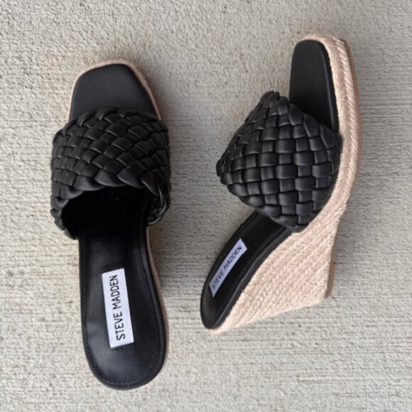 Steve Madden Udele wedge heels new no box - Picture 2 of 9